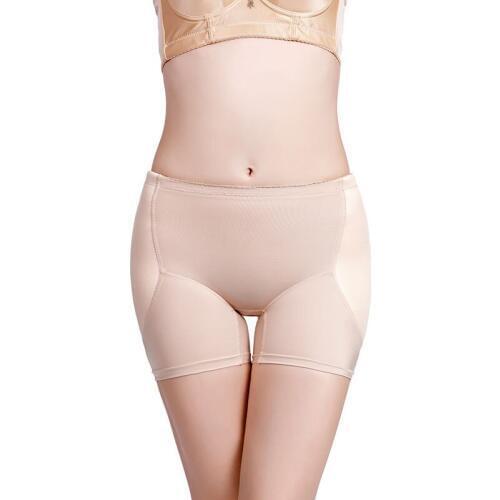 Ms. Plump Crotch Panties Base Fake Ass Lifting Hip Boxer Fixed Sponge Pad Shaping Shorts 2020