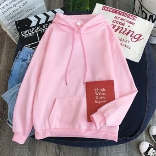 Womens Sweatshirt S-5xl Oversize Printed Hoodie Autumn And Winter Womens Casual Fashion Hoodie Sudadera Mujer Wn