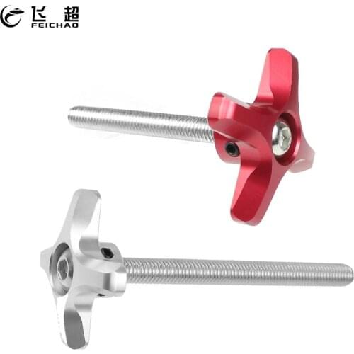 1Pc M5 M6 M8 M10 Thread Stainless Steel & Metal Plum Hand Tighten Screw Clamping Knob Manual Handle Screw for Industry Equipment
