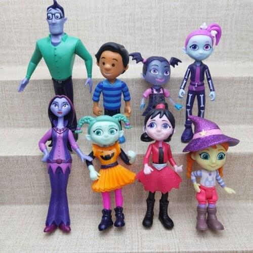 1pcs can choose Children Crazy Toys kids 6pcs vampirina Junior Plush Toys Reborn Doll The Vamp Girl Animals Toys for Kids Gifts