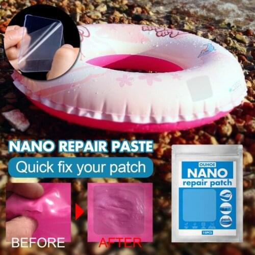 20/10Pcs Waterproof Repair Tape Transparent Self Adhesive Repair Patches For Inflatable Swimming Pool Puncture Repair Patch Kit