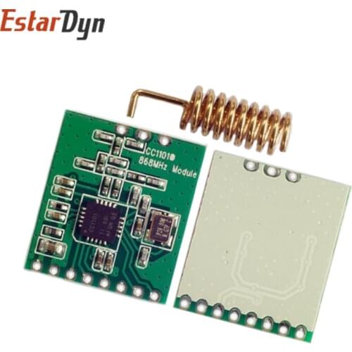 CC1101 Wireless Module Long Distance Transmission Antenna 868MHZ SPI Interface Low Power M115 For FSK GFSK ASK OOK MSK 64-byte