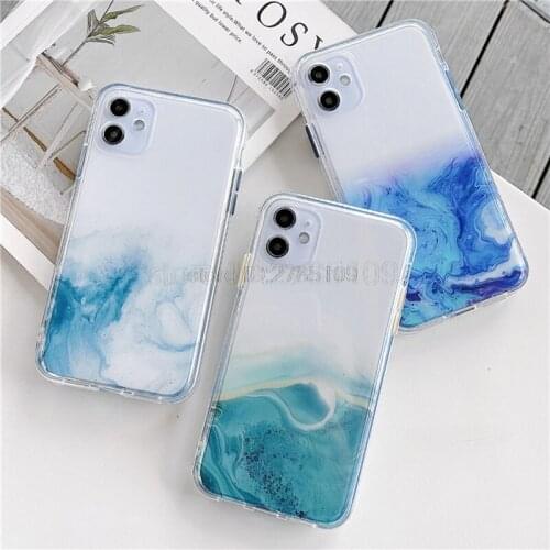 Luxury Transparent Phone Case For Iphone 11 Pro Max 12 Mini XR XS Max X 7 8 Plus SE 2020 Cover Shockproof Coque Iphone12 Funda