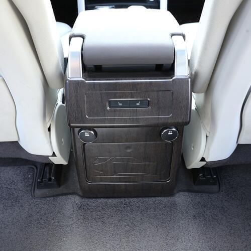 Oak Wood Grain For Land Rover Discovery 5 HSE LR5 2017-2018 ABS Rear Row Air Conditioning Vent Outlet Cover Trim Car Accessories