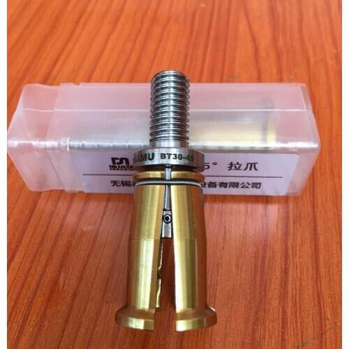 CNC milling machine BT30 4 Petal Clamp Pull claw CNC Spindle 45 degree outer screw pull Y