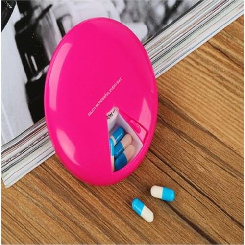 1 PC 4 Colors 7 Days Weekly Tablet Pill Medicine Box Holder Storage Organizer Container Case Pill Box Splitters