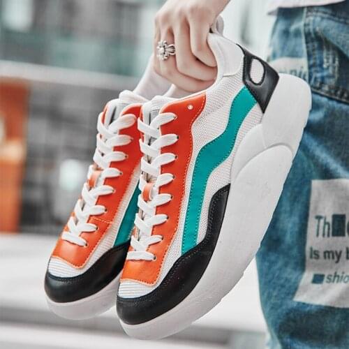 New Thick Men Running Shoes Mesh Comfortable Men Walking Shoes Tenis Masculino Light Men Sneakers Zapatos Hombre Deportivo