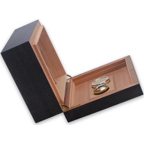 LF-1086FC Matt Cigar Box Spanish Cedar Wood Cigar Humidifier Box Small Classical Atmosphere Cigar Humidifier Cabinet