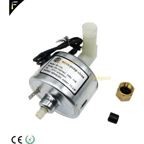Model 40DCB SP-12A 220-240VAC 50Hz 18w Micro Oil Pump fit 400W 800W 900W 1000W Dj Fog Smoke Machine Oil Pump Fitting Replace