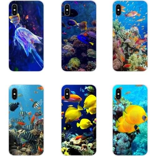 Fashion Case Undersea world and Colorful tropical fish For Samsung Galaxy J1 J2 J3 J4 J5 J6 J7 J8 Plus 2018 Prime 2015 2016 2017