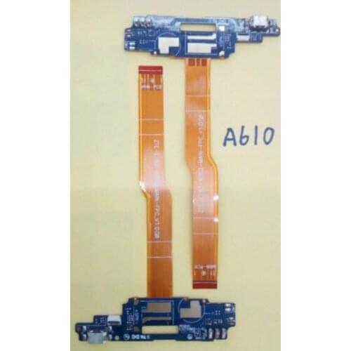 Original USB Charging port Board Dock module+ Microphone Connector Flex cable For ZTE Blade A610 BA610 BA610T/C Replacement
