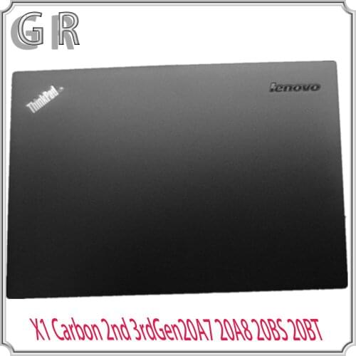 New/orig Lenovo ThinkPad X1 Carbon 2nd 3rd Gen Top Deksel Terug Shell HD + FHD LCD Rear Cover 04X5566 00HN934
