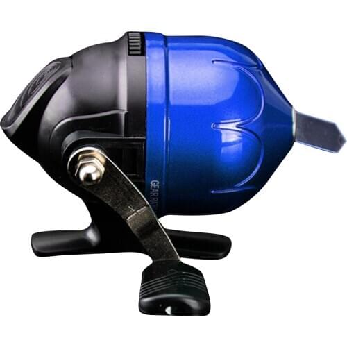 Portable Baitcasting Outdoor Ice Fishing Wheel Reel Fish Tackle Gear Tool Device Stainless Steel Handle Line Fishing Accessories