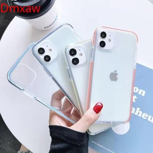 For Samsung Galaxy S21 S20 Note 20 A12 M12 F12 A21S A71 A51 A70 A50 A50S A30S Phone Case Clear Transparent Soft TPU Cover