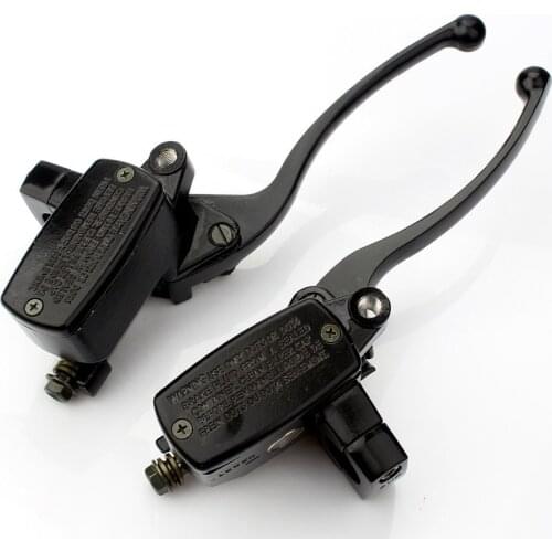 For Honda Valkyrie GL 1500 VT Shadow 1100 VTX 1300 1800 25mm Left Right Motorcycle Brake Clutch Master Cylinder Reservoir Levers