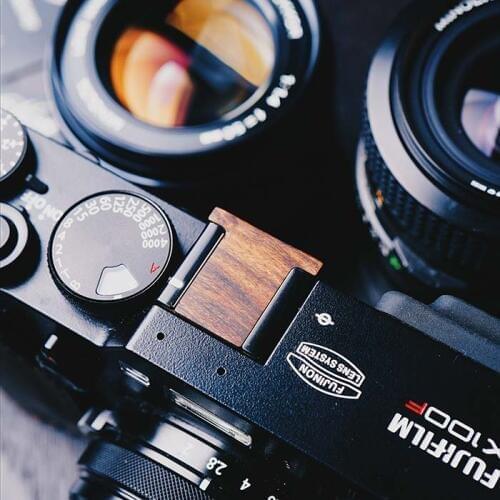 High Quality Woody Hot Shoe Cover Perfect Fit For FUJI Film X-PRO2 X100F X100S X100T XE2S XE1 X30 X-T2 XT-10 XT-20