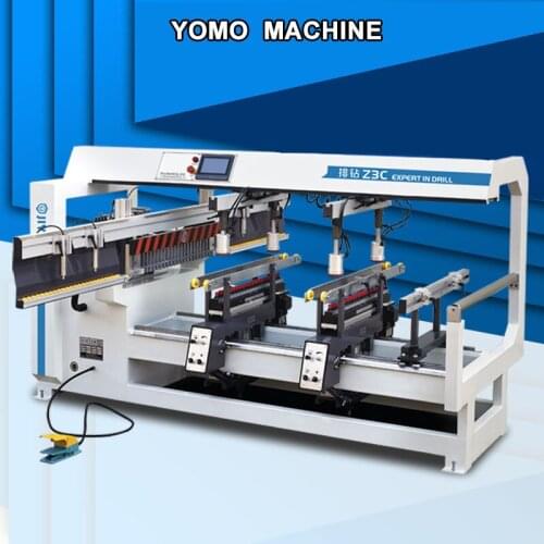 Z3C wood boring machine carpentry three row drilling gang drill woodworking multi-drill
