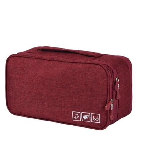 2021 Womens Storage Bag Travel Necessity Accessories Underwear Clothes Bra Organizer Cosmetic Makeup Pouch Case