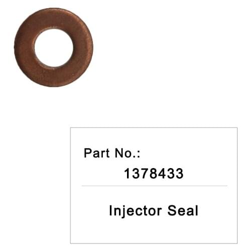 4 Pieces Fuel Injector Seals Copper Washer Gasket Fit Ford Transit 06-13 2.2 2.4 3.2 TDCI 2000-2014 Transit Tourneo 6C1Q9M577Ab
