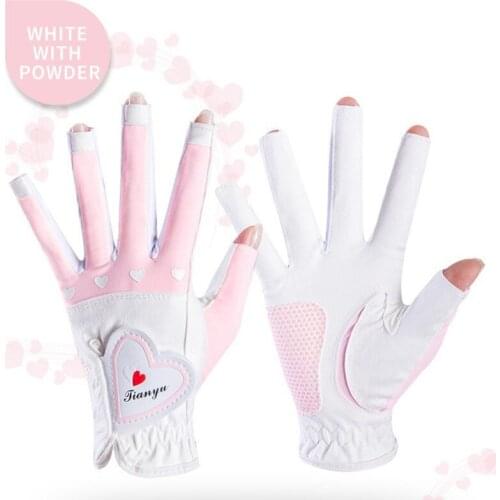 All Weathersof Grip Value Soft Golfer Left Right Hand Durable PU Leather Non Slip Glove Women Golf Gloves