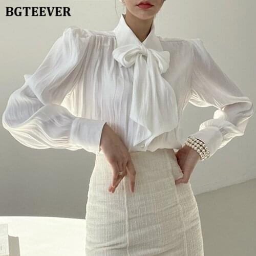 BGTEEVER Women's Ruffle Shirts