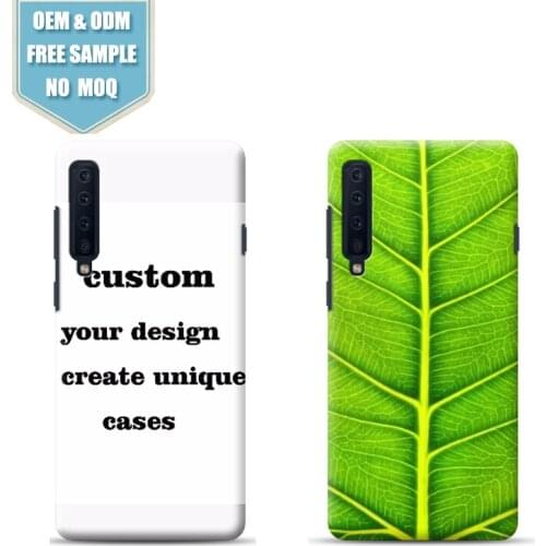 Green Leaf Phone Case Custom Print for Samsung A5 A6 A7 A8 For Samsung Series Full Wrap Printing Cases Drop ship support