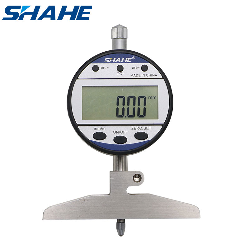Digital indicator depth gauge Dial Depth Gage 0-100 mm digital indicator measurement tool