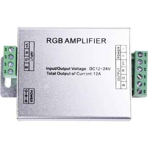 DC 12V LED Amplifier RGB LED Strips Light Signal Amplifier