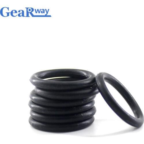 Gearway Black NBR O Ring Seal Gasket 3.5mm thickness O Type Ring 12/13/14/15/16/29/30mm OD 70 Hardness O Ring Seal Washer