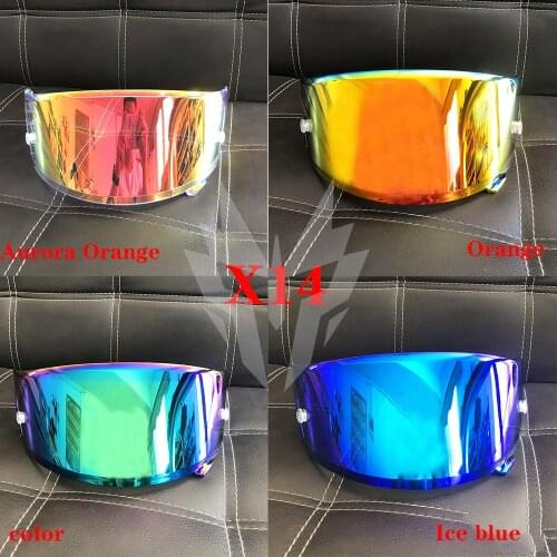 Helmet Visor for X14 Z7 Z-7 CWR-1 NXR RF-1200 X-spirit Model Motorcycle Helmet Visor X14 Motor Bike Accessories Parts