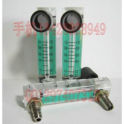 LZM-6T O2 oxygen oxygen flowmeter flowmeter 0.1~1L/min oxygen flowmeter