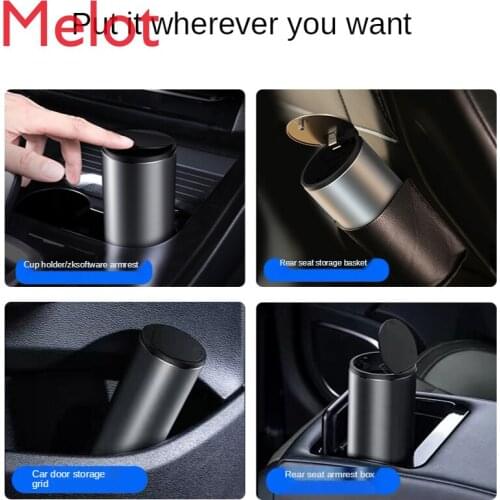 Car Trash Can Front Row Car Co-Pilot Storage Car Interior Car Interior Supplies Complete Collection