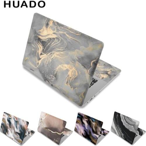 Marble Grain Laptop Skin Sticker 13.3" 14" 15.6" 17" Notebook Surface Cover Decal for Lenovo/HP/Macbook/Acer