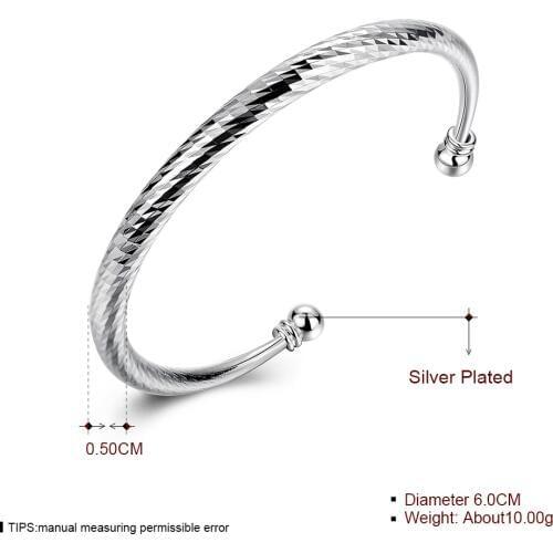 The new 2017 womens fashion ball stamping S925 sterling Silver color charm bracelet, high quality bracelet fashion jewelry B158