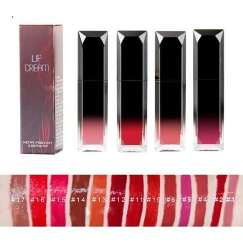 NEW Fashion Multi Colors Long Lasting Moist Liquid Nude Lipgloss Smooth Shiny Cosmetics Makeup Lip Gloss Custom Private Label