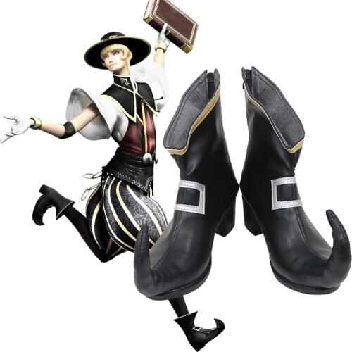 Sengoku BASARA 4 Sumeragi Sanada Yukimura-den Extravagant of All Times Head of Xavi Otomo Sorin Game Cosplay Shoes Boots C006