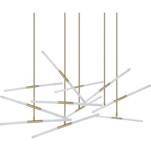 Nordic post-modern minimalist art deco coffee restaurant lamps industrial style office front chandeliers