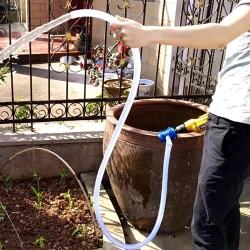 Heavy Duty Self-Priming Hand Electric Drill Water Pump Home Garden Centrifugal 264D