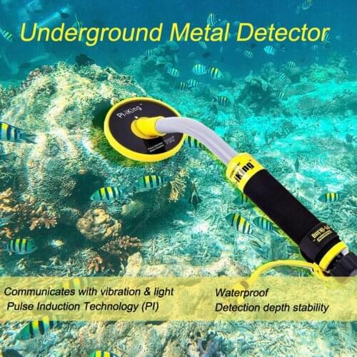 Pi-iking 750 30m Targeting Pinpointer Pulse Induction (PI) Underwater Metal Detector Waterproof Vibrator