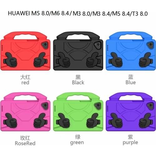 EVA Shockproof Case For Huawei MediaPad M6 8.4 M5 Lite 8.0 JDN2-AL00 JDN2-W09 Stand Case Cover for Huawei M5 Lite
