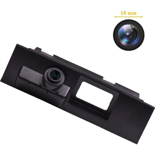 Misayaee HD 1280x720P Car Rear View Reverse Backup Camera Trunk Handle for Ford Mondeo 2014 2015 2016 Night Vision Waterproof