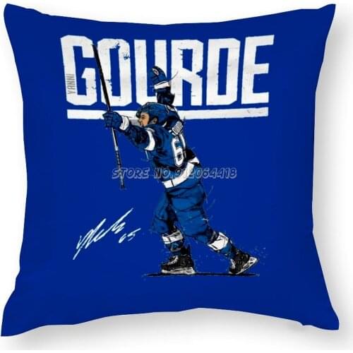 Yanni Gourde For Fans Pillow Case Cushions for Living Room Sofa Cushion Covers Decorative Throw Pillow Cover Lightning Tampa Bol