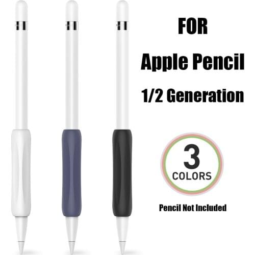 For Apple Pencil Protective Cover iPad Stylus Pen Cover 1/2 Generation Silicone Pen Cover Pen Grip