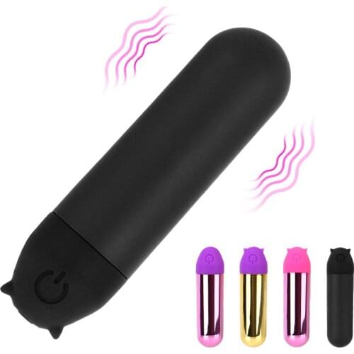 Female Masturbator Clitoral Stimulator G Spot Massager Sex Toys for Women Mini Bullet Vibrator 10 Speed Dildo Vibrator