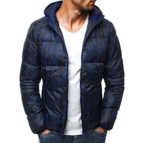 ZOGAA Men's Parkas With A Hood
