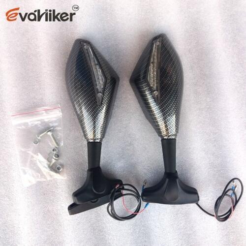 ZX 9R Motorcycle Rearview Mirror with turning light For Kawasaki ZX9R 1994-2003 ZX-9R 1995 1996 1997 1998 1999 2000 2001 2002