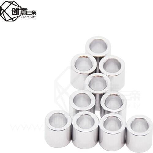 10PCS M5*8.3mm Openbuilds Aluminium Spacer V-slot Isolation Column Separate Pillar Quarantine Bore 3D Printer Parts