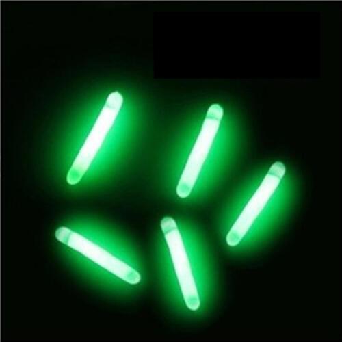 50pcs Fishing Light Sticks Luminous Float Glow at night fishing tackle 10 bags 4.5 *37mm