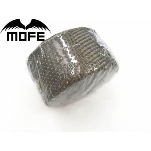 7.13 MOFE BasaltTitanium Thermal Exhaust Heater Pipe Tape Heat Insulating/Resistant Wrap Fireproof Cloth Roll 2"x10m