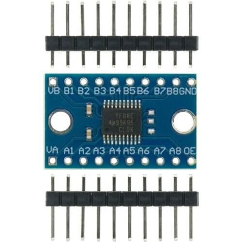 1PCS 3.3V 5V TXS0108E 8 Channel Logic Level Converter Convert TTL Bi-directional Mutual Convert